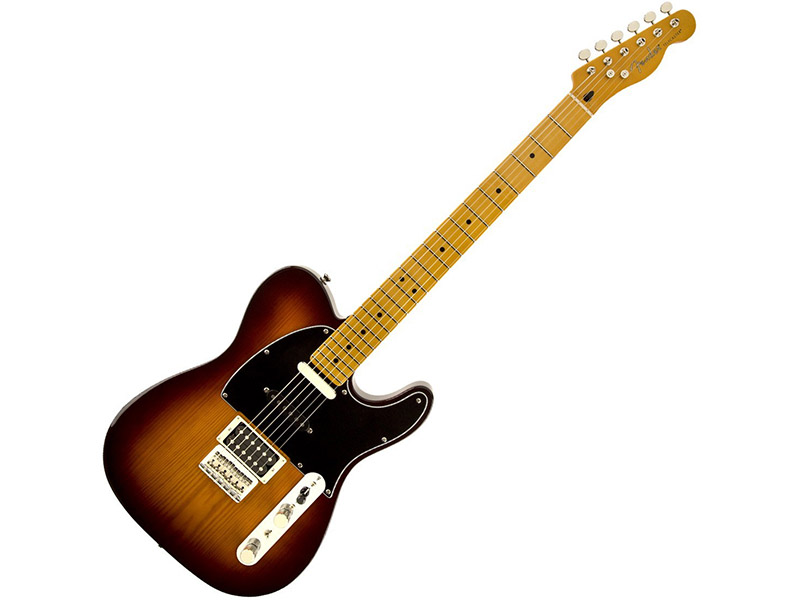 Fender Modern Player Tele® Plus Electric Guitar, Honey Burst, Maple Fretboard