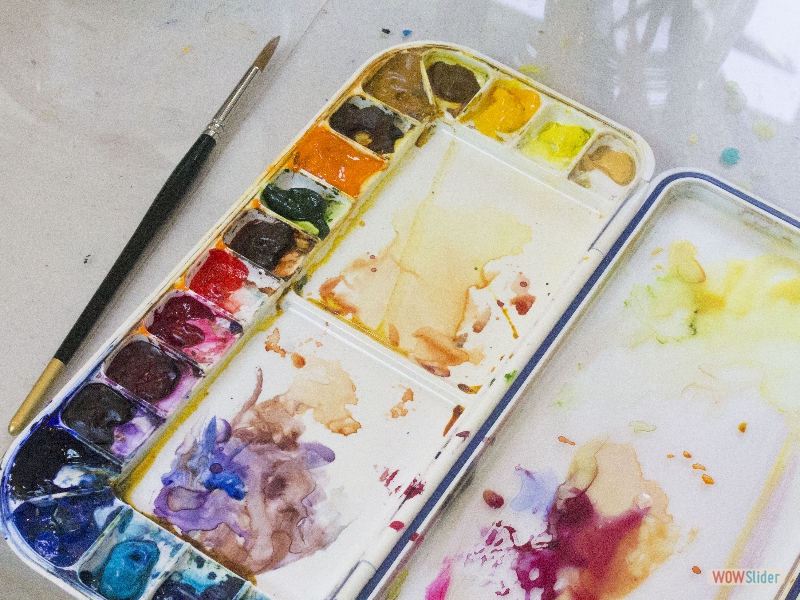 Karrens watercolor palette
