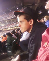Marcus at the Giant's game in July 2010.