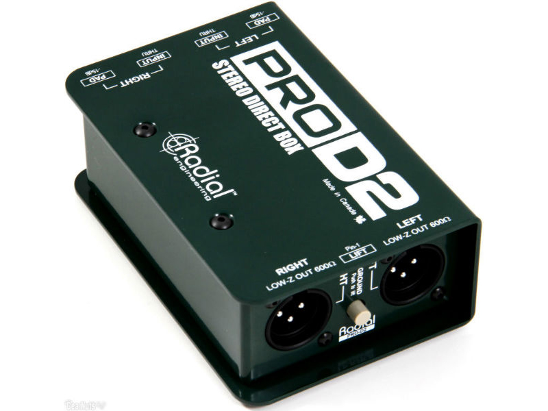 Radial ProD2™ Stereo Direct Box