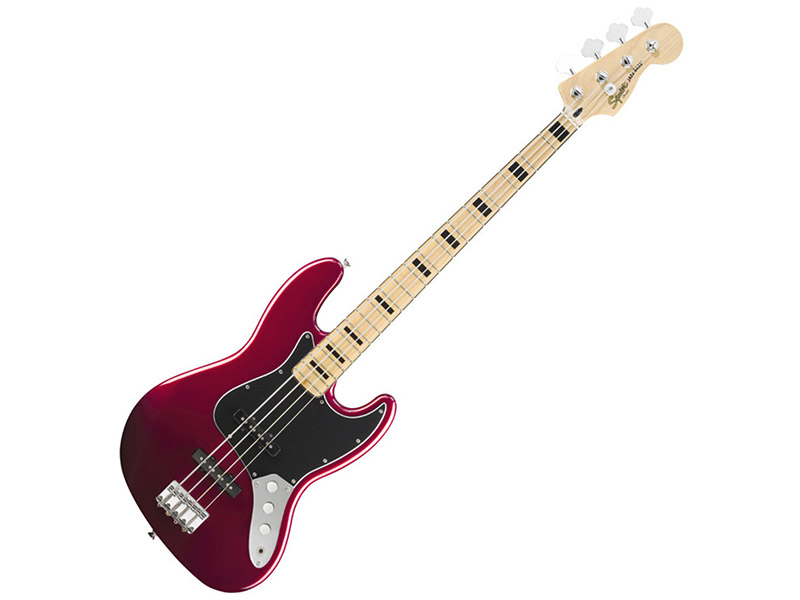 Squier by Fender Vintage Modified Jazz Bass '70s, Candy Apple Red