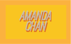 AmandaC: Business Card Front