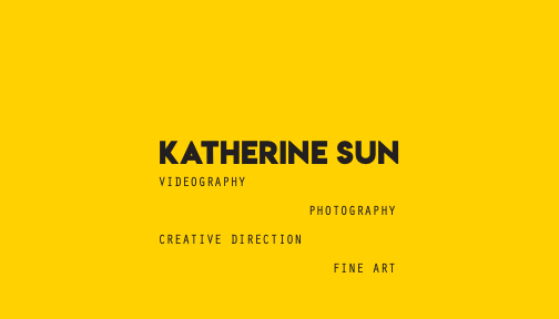 KatherineS: Business Card Front