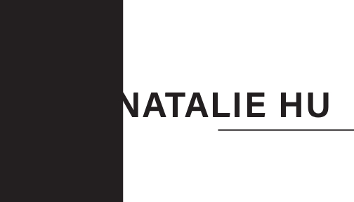 NatalieH: Business Card Back