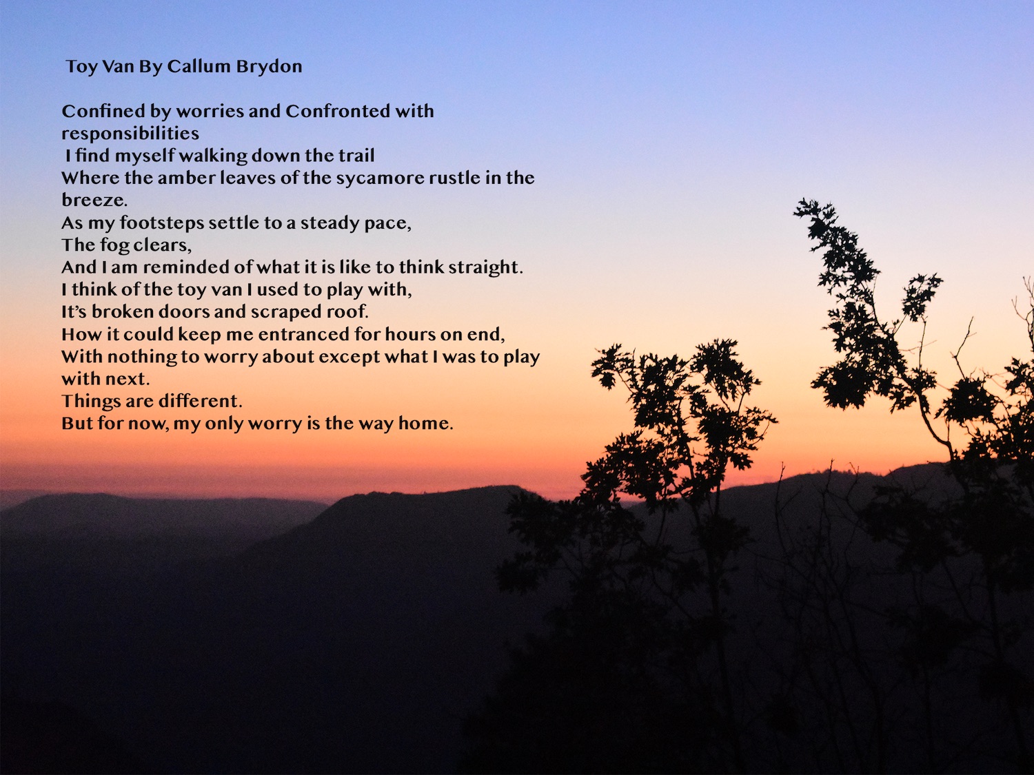 Poem by CallumB