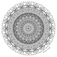 Mandala: A Senior Black and White Mandala Design by Mezi Iroaga