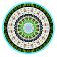 Mandala: A Senior Black and White Mandala Design by Jehan Rasmussen