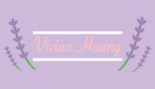 Huang, Vivian: Business Card Front