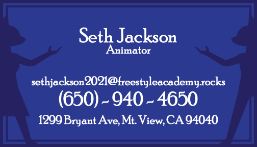 Jackson, Seth: Business Card Front