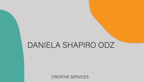Shapiro, Daniela: Business Card Front