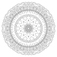 Modern day Lorax: A Senior Black and White Mandala Design by Soren Robinson