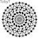 TobyT-Mandalla: A Senior Black and White Mandala Design by Tobin Teksler