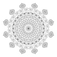 It Has Layers: A Senior Black and White Mandala Design by Vivian Huang