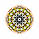 Mandala: A Senior Black and White Mandala Design by Izzi Boustead