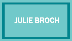 Broch, Julie: Business Card Front