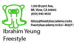 Yeung, Ibby: Business Card Front