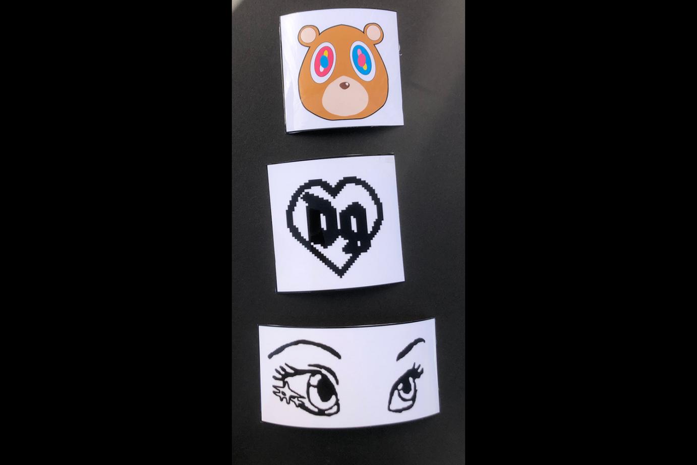 DG Stickers: Analog Illustration by Rohan Kumar