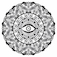 All Eyes On Me: A Senior Black and White Mandala Design by Kelly Lam