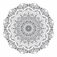 Feather Mandala: A Senior Black and White Mandala Design by Owen Peterson