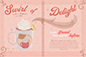 Swirl of Delight: A Senior Design Student Product Package Magazine Ad by Miranda Hernandez