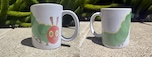 Illustrator Final Project Mug Art : Analog Illustration by Daphne Heatherly