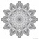 Elements of Nature: A2 BW Mandala by Tyler Bellisario