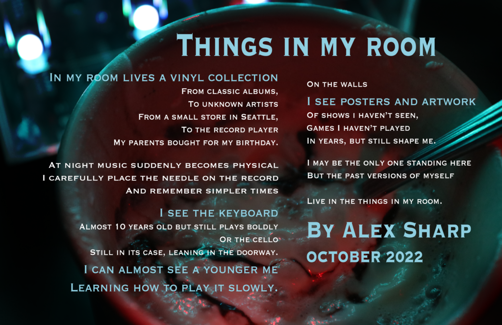 Things in my Room by Alex Sharp