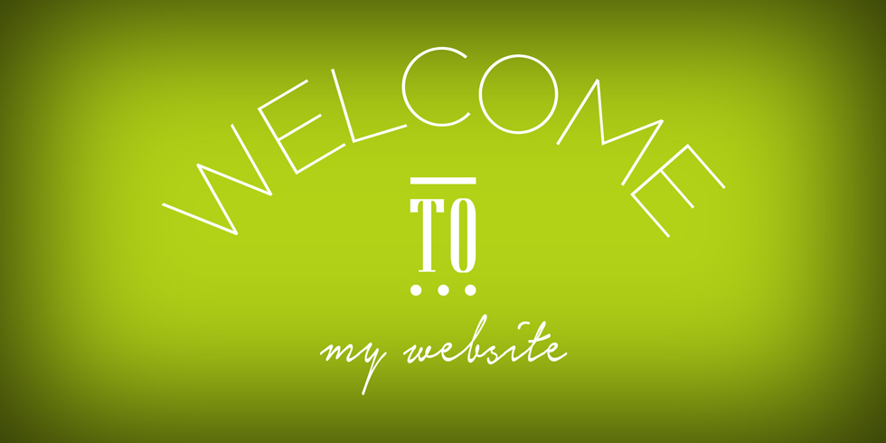 Welcome to my website! Slider image.