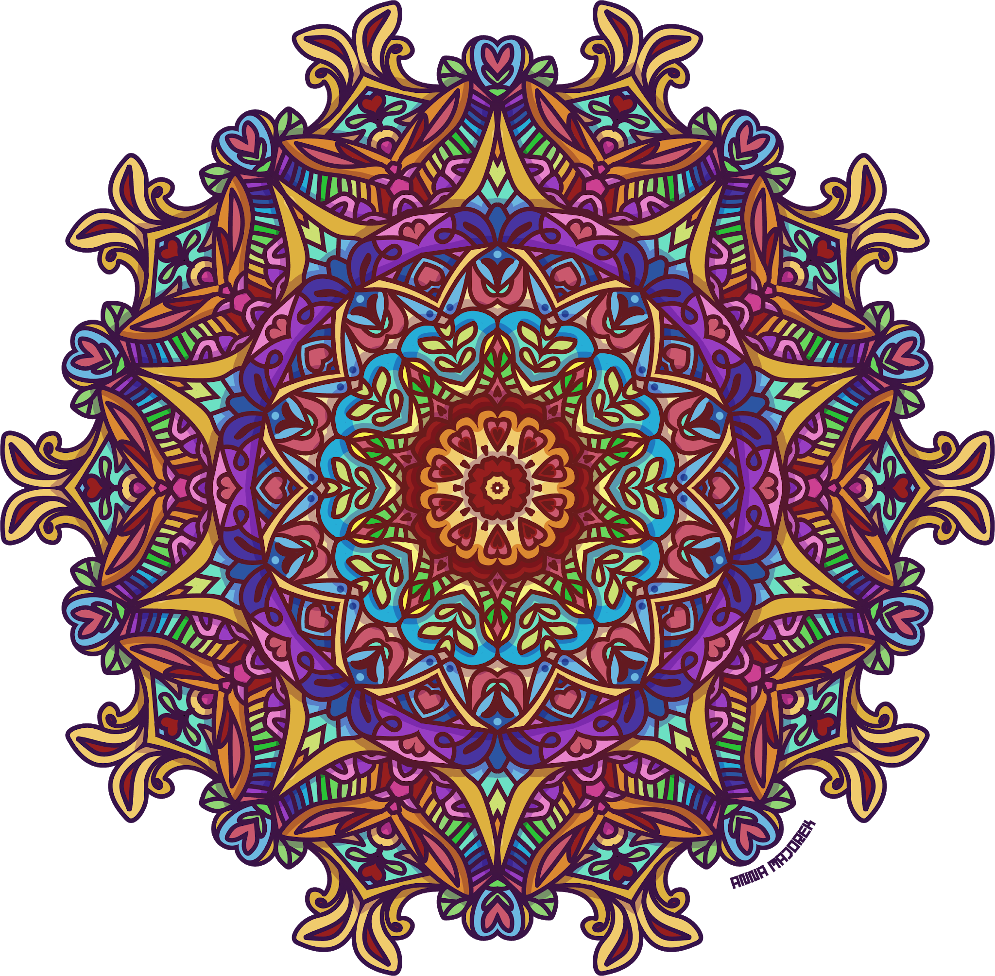 AnnaM- Color Mandala