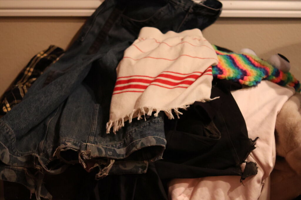 pile of clothing
