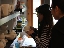 my friends looking at some pottery peices