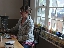 A photo of Lisa working