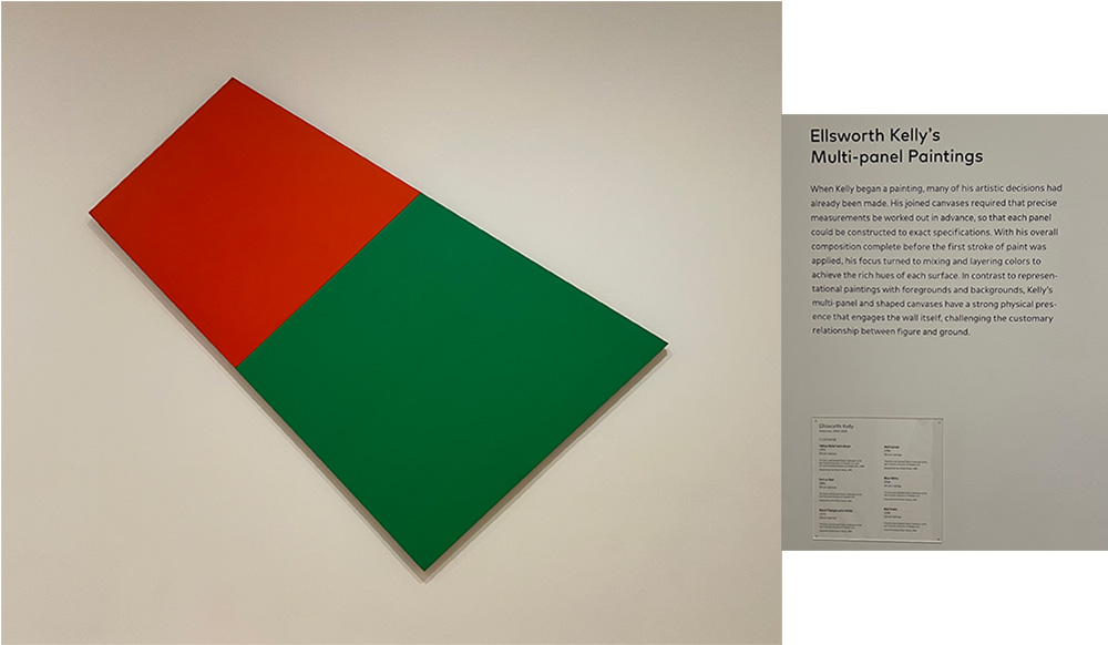 Red Greem by Ellsworth Kelly