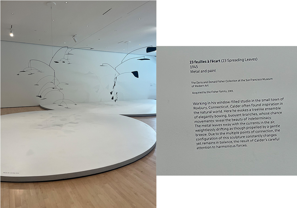 23 feuilles a l ecart by Alexander Calder