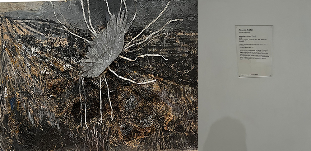 Wolundlied by Anselm Kiefer