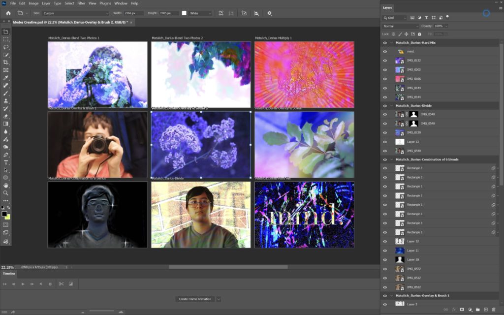 Snippet of Photoshop Assignment 1