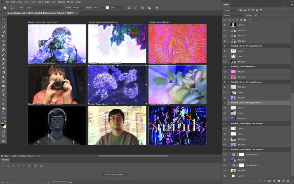 Snippet of Photoshop Assignment 2