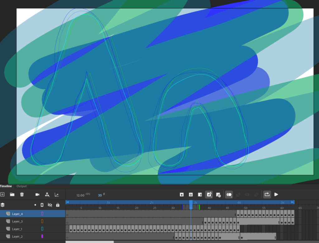 A screenshot of the Adobe Animate file