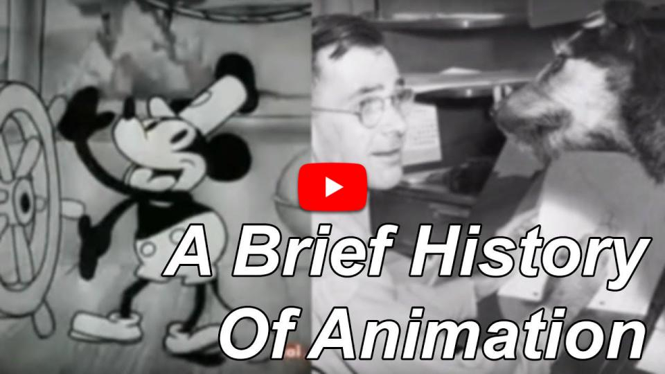 "A Brief History of Animation" YouTube Thumbnail
