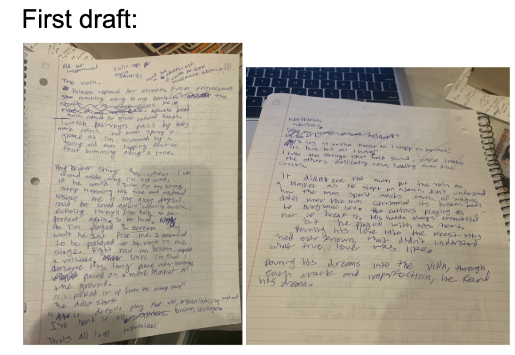 First draft