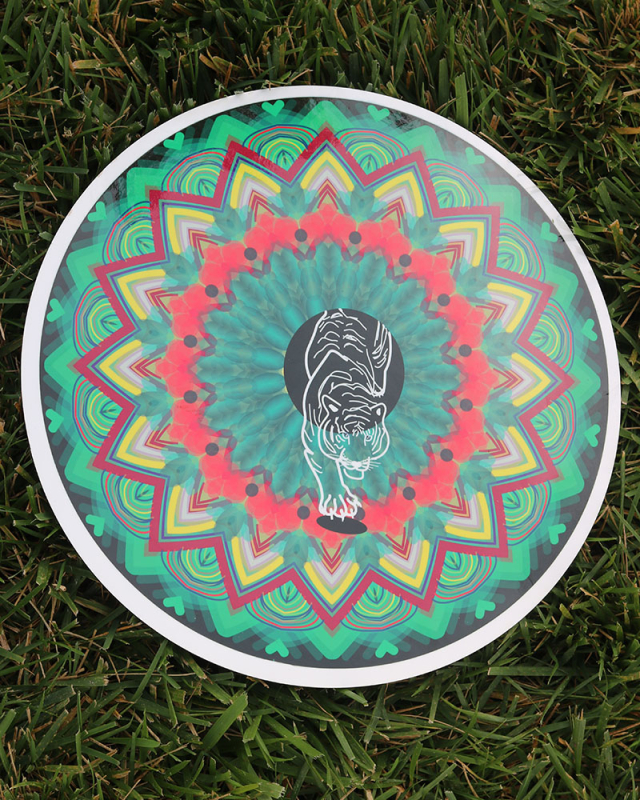 Sublimation Printed Colored Mandala