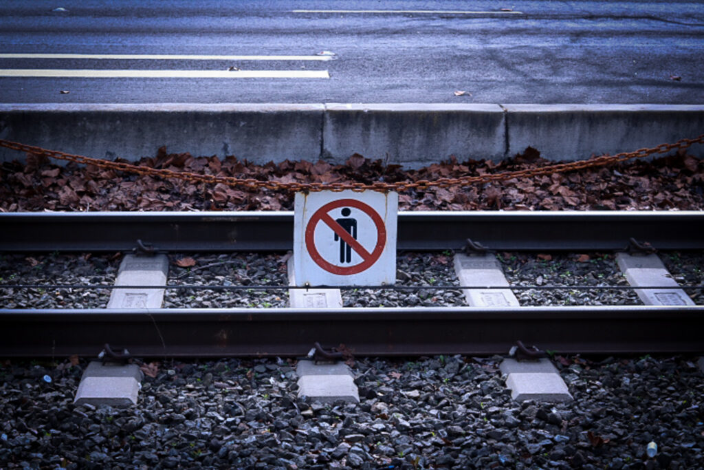 The picture is of a "no person" sign by the railroad tracks. For anonymous, I thought this was perfect because the way I interpret the word "anonymous" is unknown or non-identifiable and I thought this worked really well for it. I linked the picture to "anonymous' because I saw it as like "non human" or something of that unidentifiable nature. I think this picture is very cool and captures the mystery of being "anonymous"