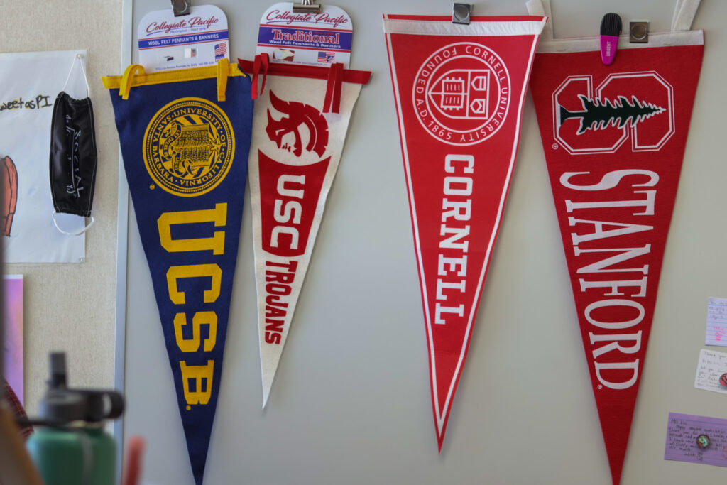 college flags