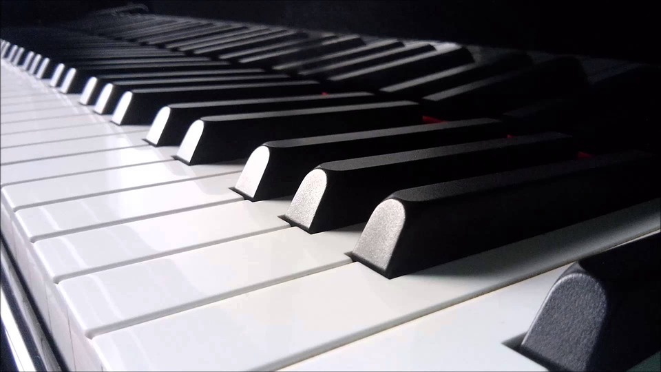 This is a photo of a piano.