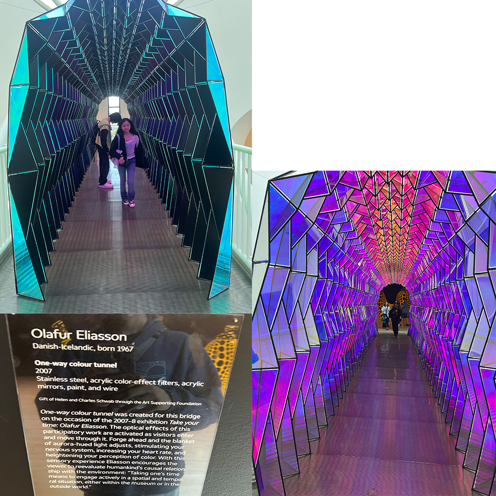 One-Way Colour Tunnel by Olafur Eliasson