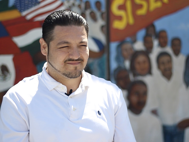 Jose Santana is a father as well as a teacher who has had to move many times due to a rise in rents. 