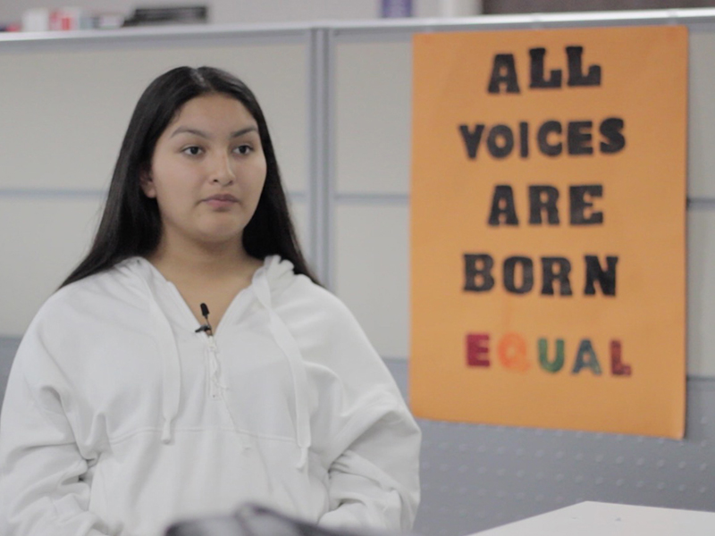 Julissa Moreno is a former East Palo Alto student who now goes to the infamously wealthy Menlo Atherton High