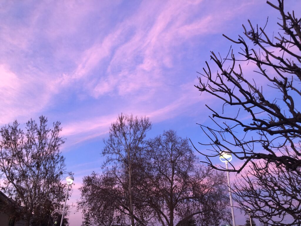 Photo of a sunset