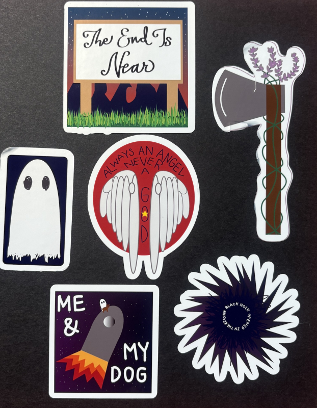 Stickers final product