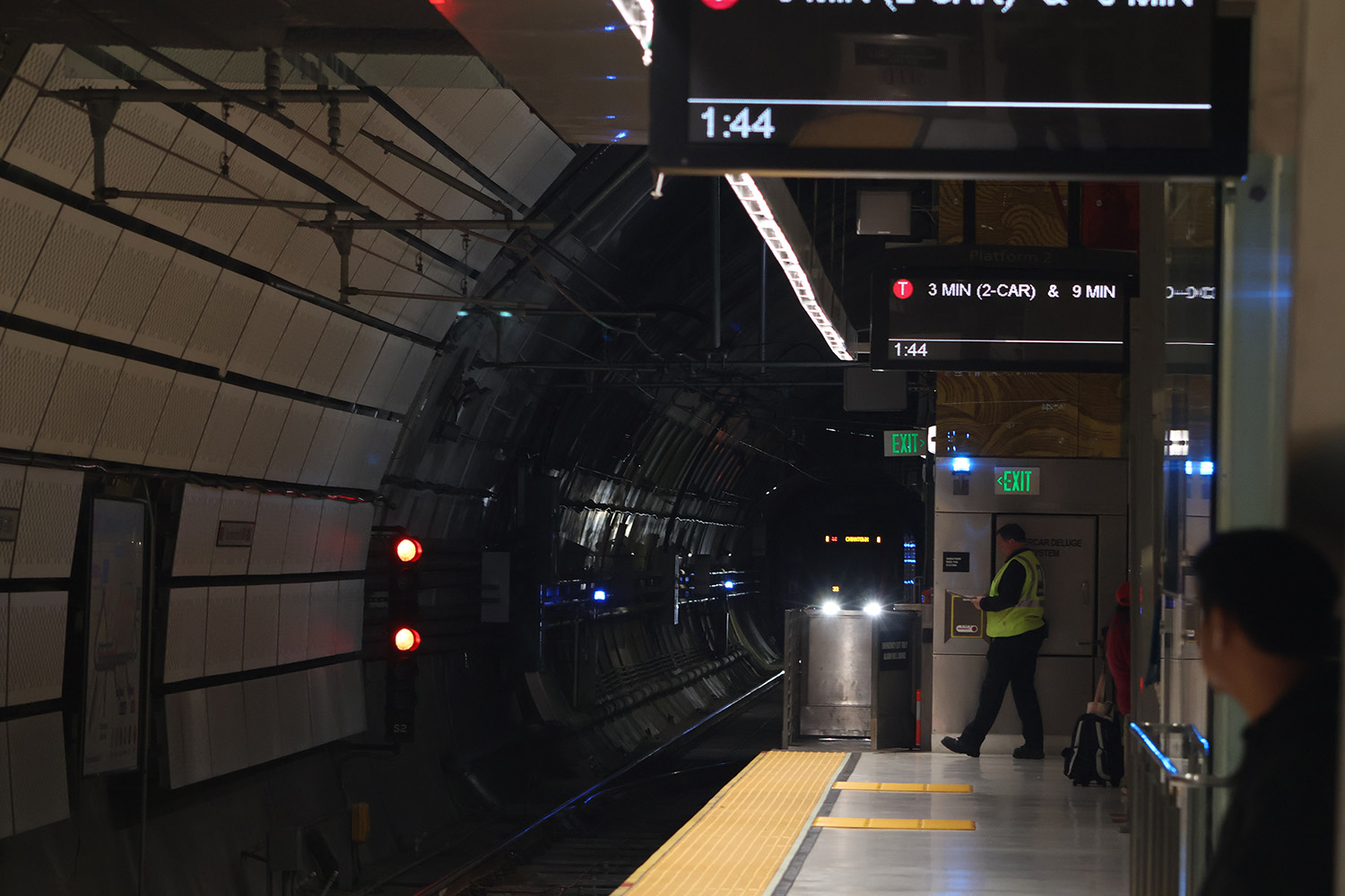 My original photo at the San Francisco Chinatown Metro Station